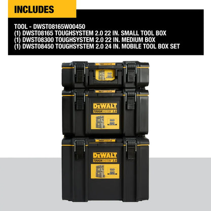 De Walt Caja herramientas ToughSystem 2.0 22", DWST08165