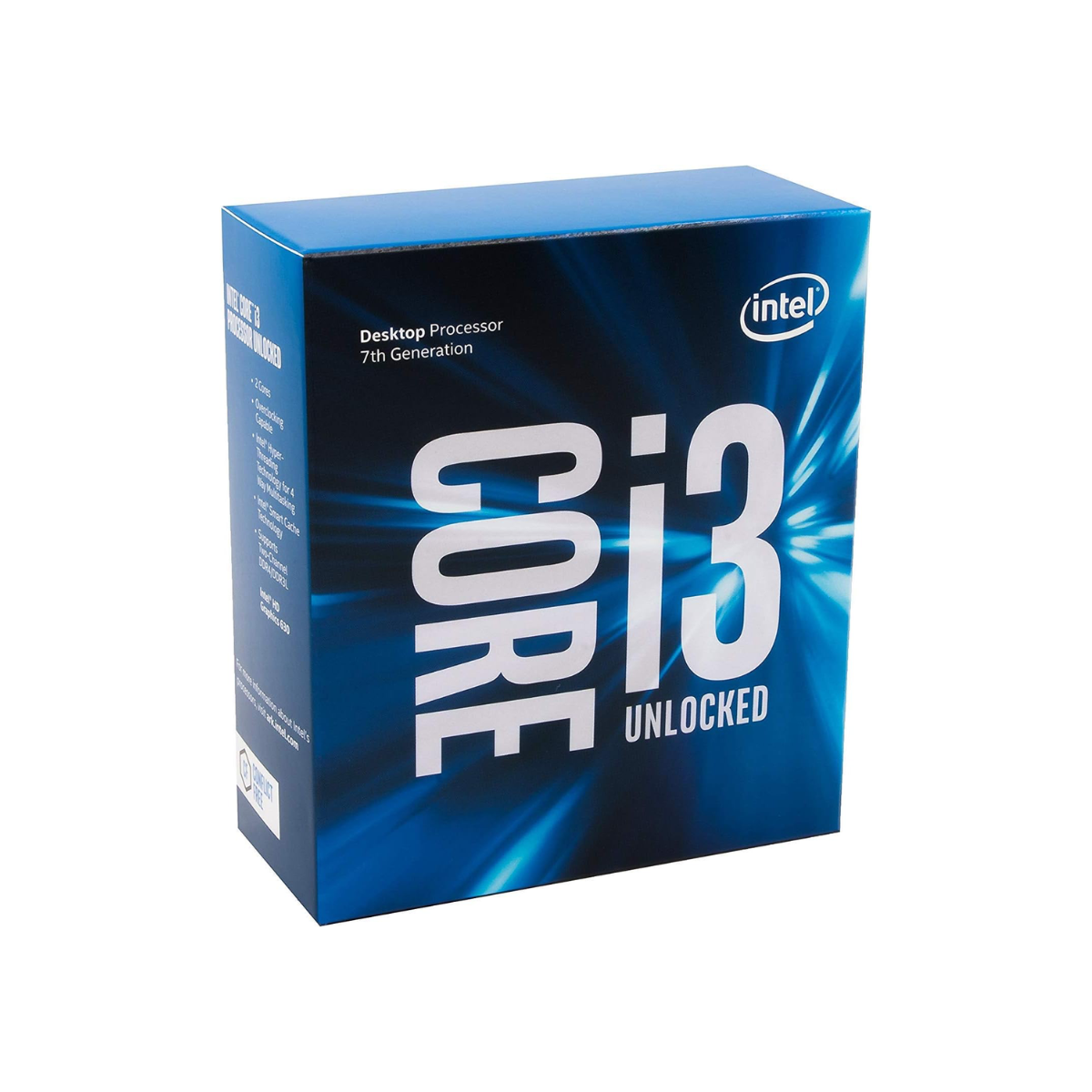 Procesador Intel Core i3-7350K | 7ª Gen | 4.2GHz | 2 Núcleos | LGA 1151