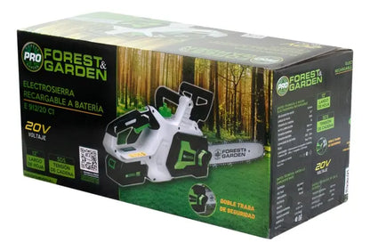 Forest & Garden Motosierra inalámbrica 20V 12", E 912/20 C1
