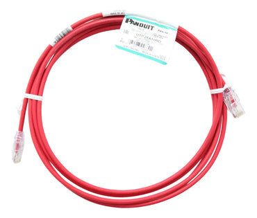 Panduit UTP28X5RD Patch Cord TX6A™ Cat6A UTP 28 AWG Rojo de 5 pies