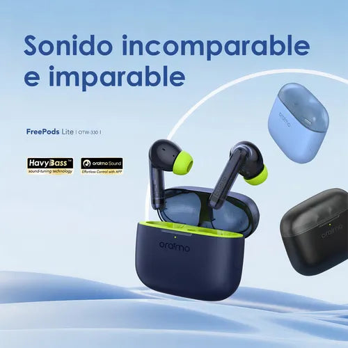 Audífonos Oraimo SpaceBuds Z resistencia IPX5 contra agua y sudor
