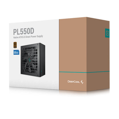 Fuente de Poder DeepCool PL550D-FC 550W 80 PLUS Bronze | No Modular | ATX