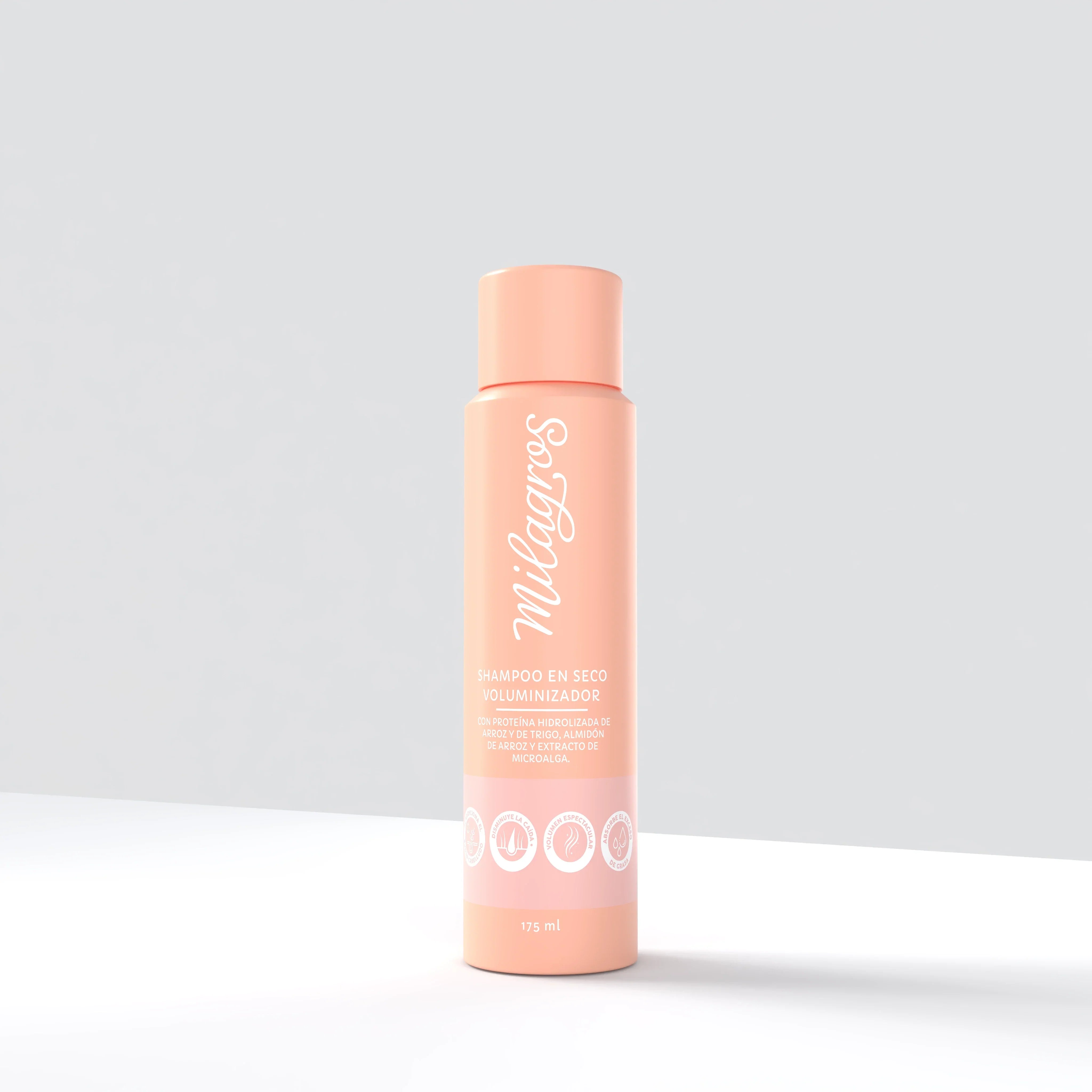 Milagros Shampoo En Seco Voluminizador - vista frontal