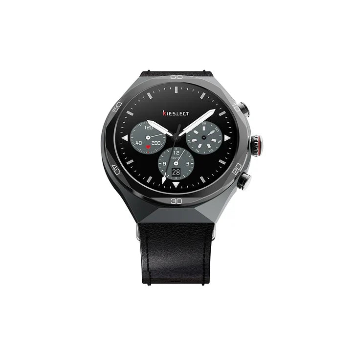 Kieslect Smartwatch AMOLED 1.46" GPS Negro, AI Watch Elite 2