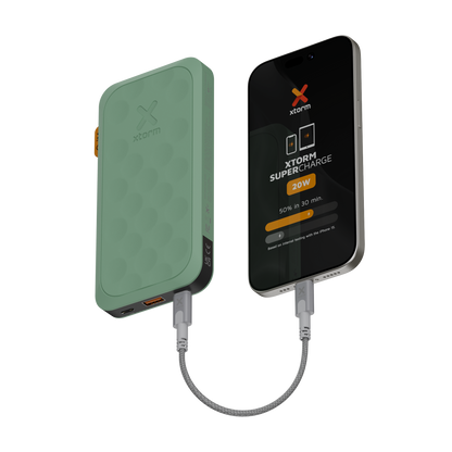 Power Bank Xtorm 20W Fuel Series 10.000 mAh Verde, FS5103