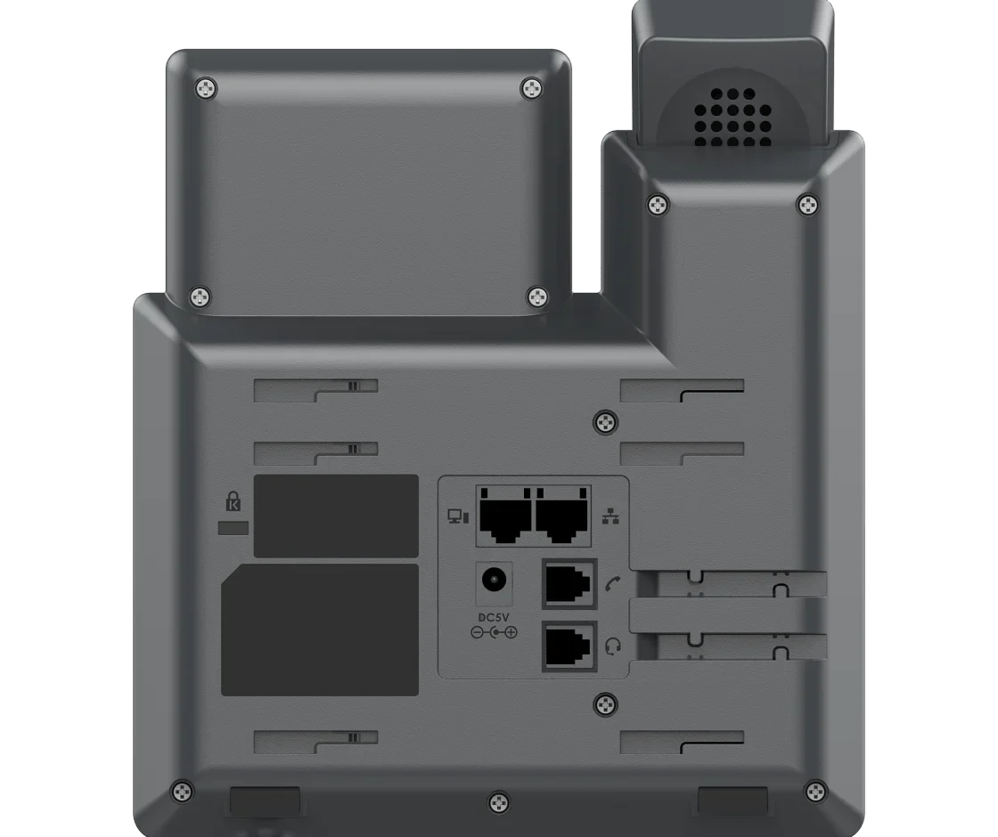 Grandstream GRP2602G Teléfono IP de 2 Líneas y 4 Cuentas SIP con Gigabit Ethernet y PoE