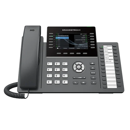 Grandstream GRP2636 Teléfono IP 12 Líneas, 16 SIP, 24 Teclas MPK, PoE y Pantalla de 4.3"