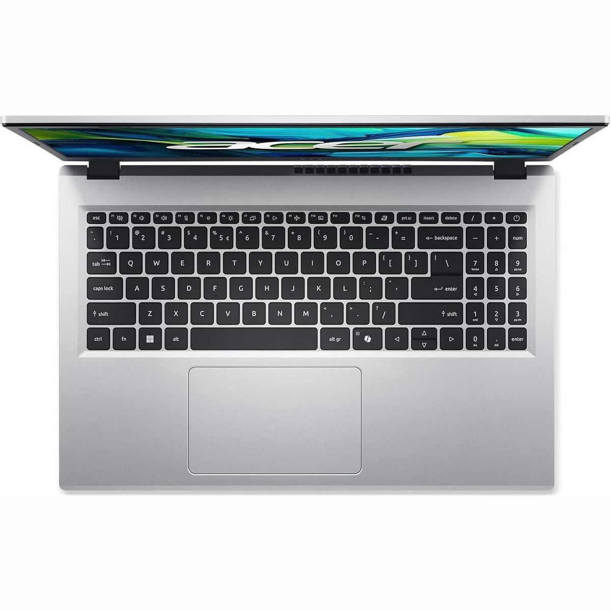 Acer Aspire Go 15 AG15-21P-R5YG plateado - vista lateral