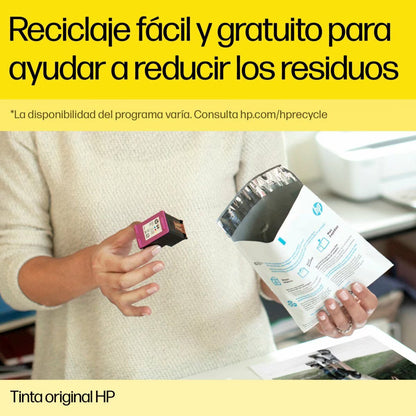 Cartucho Tinta HP Tricolor 664XL, F6V30AL