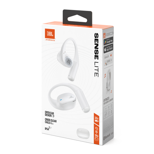 Estuche de carga JBL Sense Lite con indicador LED de batería