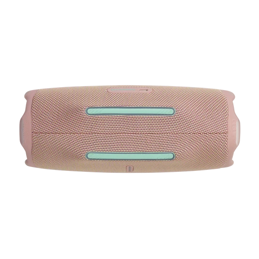 Parlante JBL Charge 6 rosa, vista inferior
