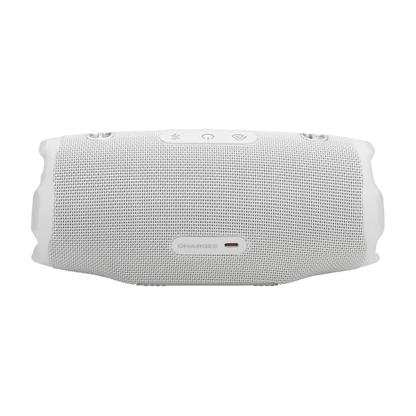 JBL Charge 6 blanco - vista posterior