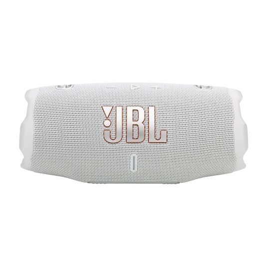 JBL Charge 6 blanco - vista frontal