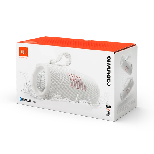 JBL Charge 6 blanco - empaque