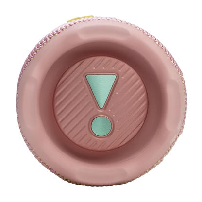 Parlante JBL Flip 7 color rosa, vista lateral derecha