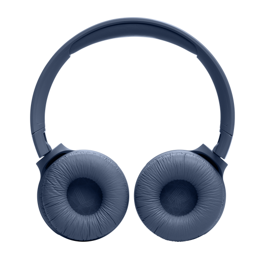 Headset JBL Tune 520BT vista inferior mostrando almohadillas auriculares