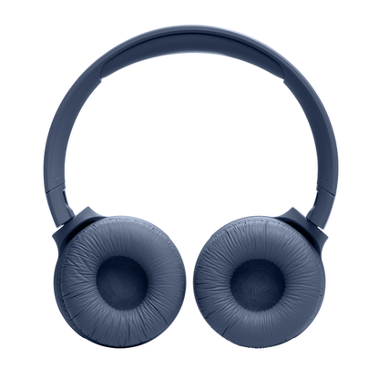 Headset JBL Tune 520BT vista inferior mostrando almohadillas auriculares