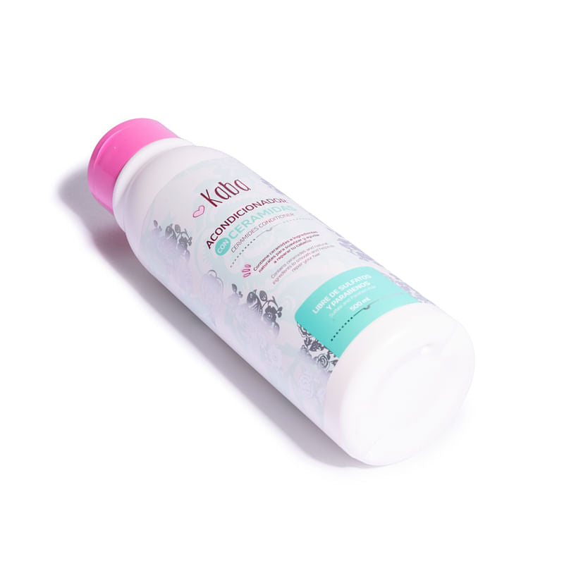 KABA Acondicionador Con Ceramidas 500 ml - parte trasera