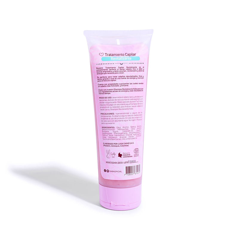 KABA Tratamiento Capilar Revitalizante 230 ml - textura