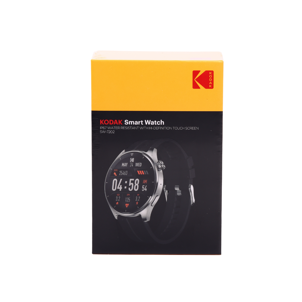 Kodak Reloj Inteligente Full Touch 1.45" Plateado, SW7202