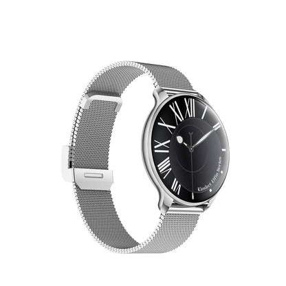 Kieslect Smartwatch para Dama 1.32" AMOLED Plateado, Elfin
