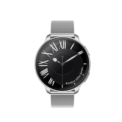 Kieslect Smartwatch para Dama 1.32" AMOLED Plateado, Elfin