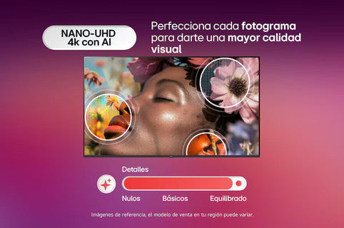LG 55NU850BPSA Televisor Smart 55" NANO 4K UHD AI webOS 26