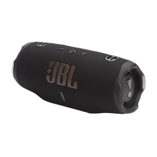 JBL Charge 6 negro - vista en ángulo