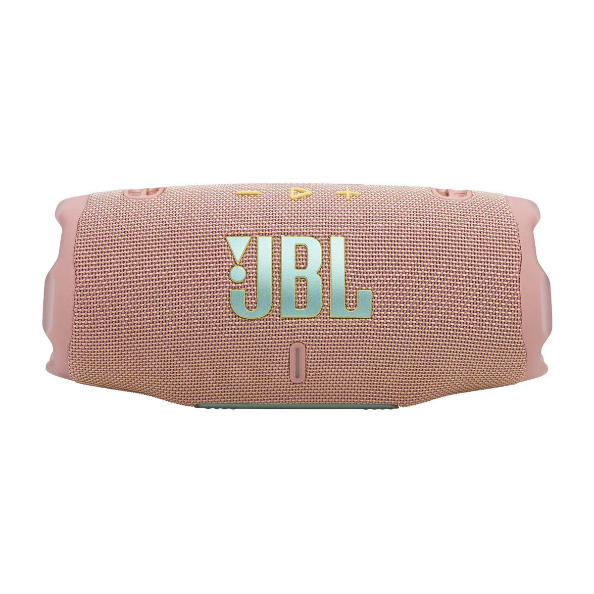 Parlante JBL Charge 6 rosa, vista frontal