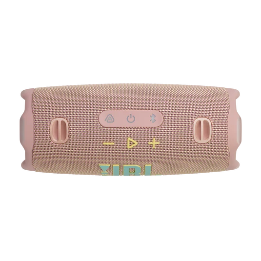 Parlante JBL Charge 6 rosa, vista superior