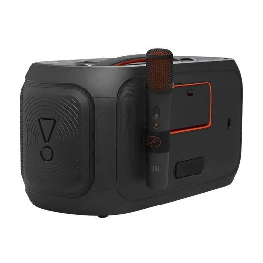 JBL PartyBox On-The-Go 2 Plus negro, detalle de conexiones