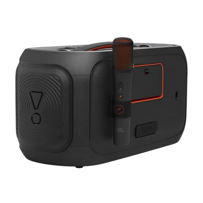 JBL PartyBox On-The-Go 2 Plus negro, detalle de conexiones