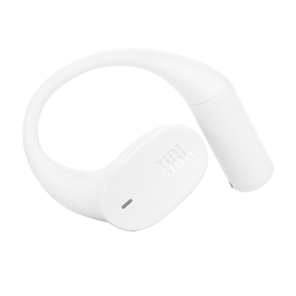 Audífonos JBL Sense Lite en uso mostrando ajuste cómodo
