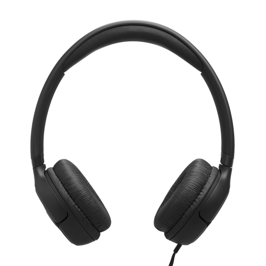 JBL Tune 530C USB-C - vista posterior, color negro