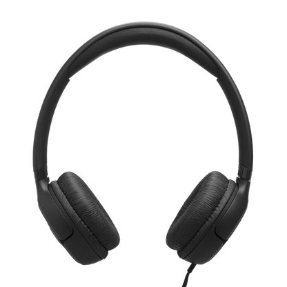 JBL Tune 530C USB-C - vista posterior, color negro