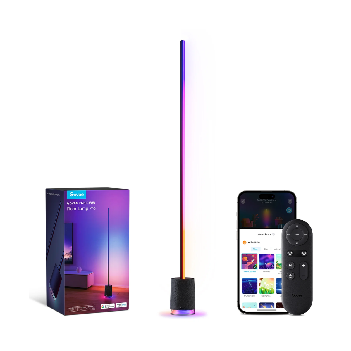 Govee RGBICWW Floor Lamp Pro — vista principal