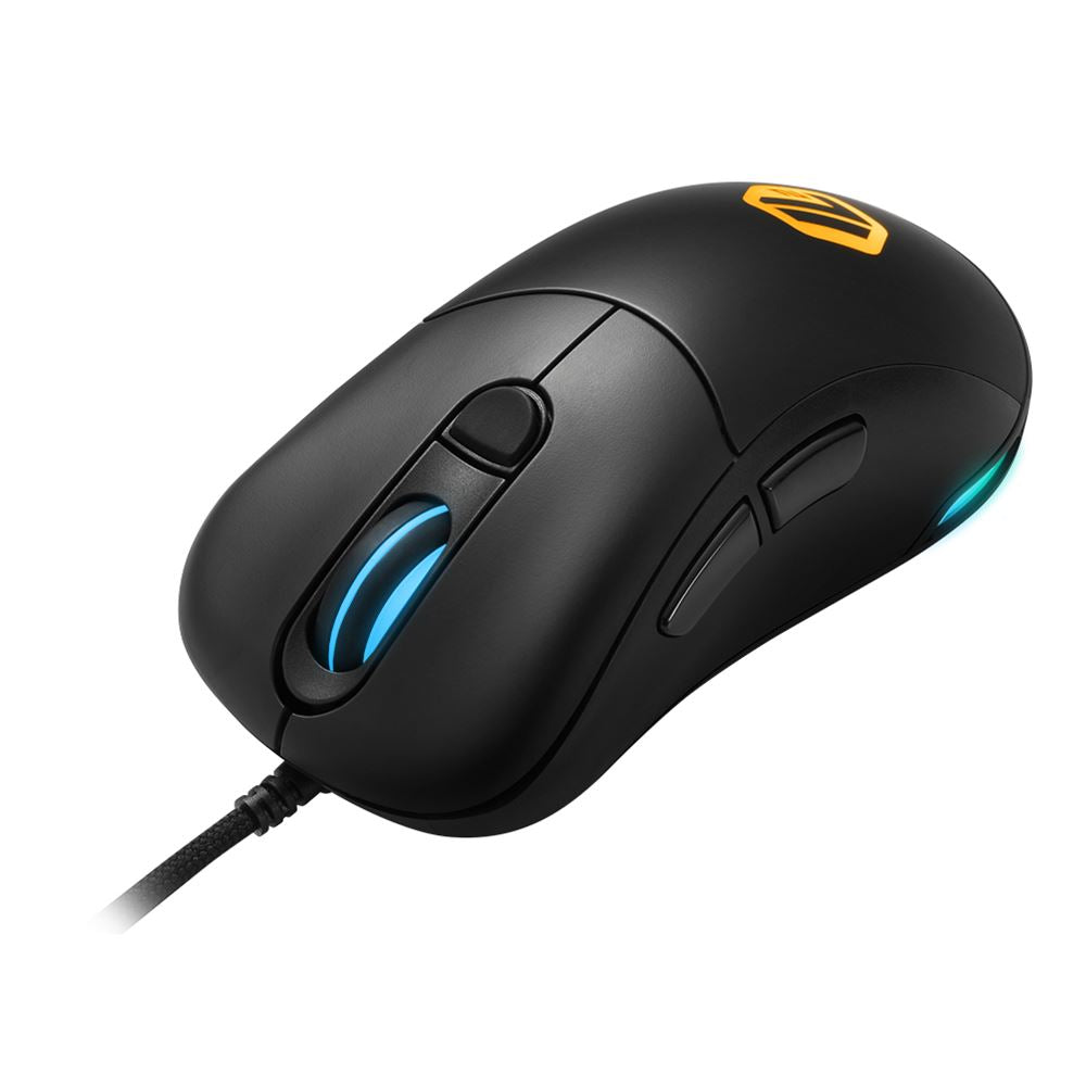 Mouse Gaming Sharkoon Light2 100 vista superior con 6 botones programables
