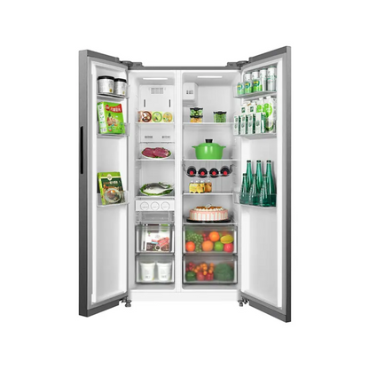 Refrigerador Side by Side Midea MDRS710FGM46 | 20 pc | Inverter | Acero inoxidable