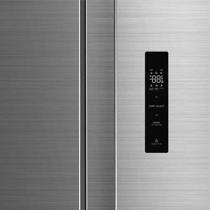 Refrigerador Side by Side Midea MDRS710FGM46 | 20 pc | Inverter | Acero inoxidable