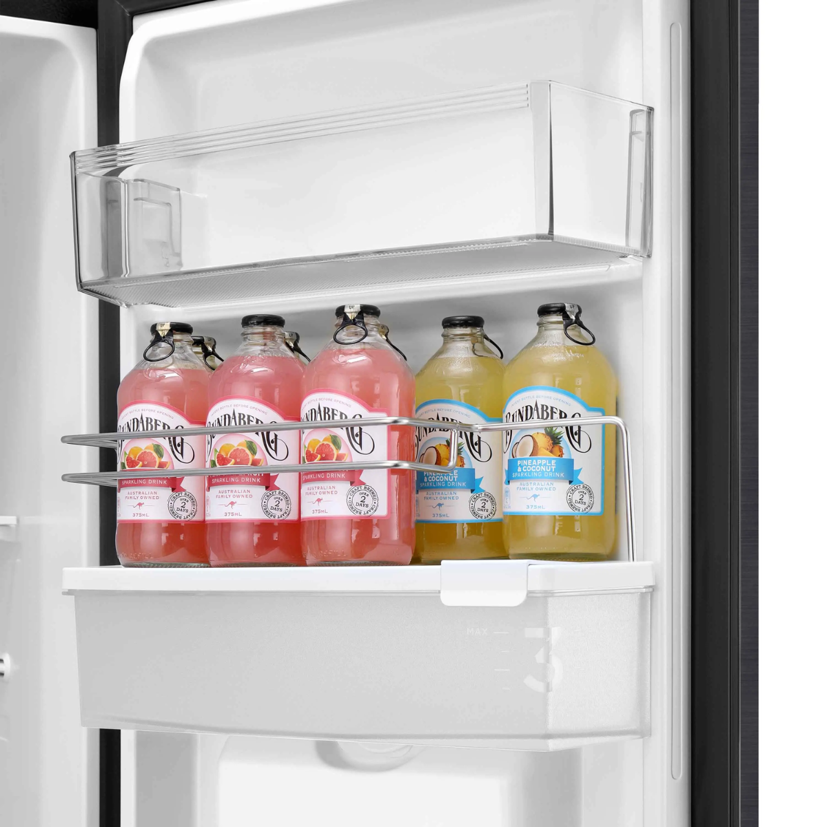 Refrigerador Side by Side Midea MDRS710FGM28W | 20PC | 555L | Inverter Quattro | Jazz Black | WiFi