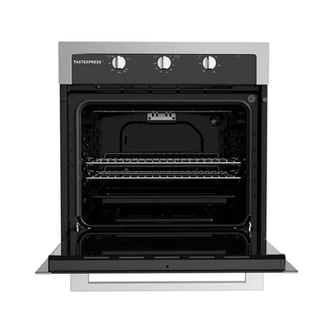 Horno Empotrable Híbrido Midea MG024BI1KEDB | 24" | Gas + Eléctrico | Silver