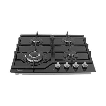 Estufa Empotrable a Gas Midea MTGB24R3402GG | 24" | 4 Quemadores