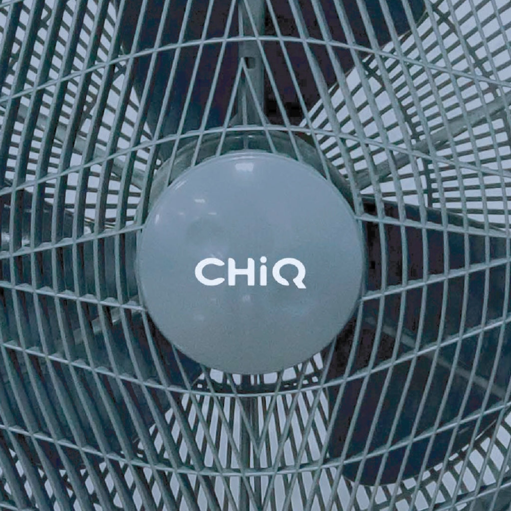 CHIQ CQVB16T1O1C Ventilador Box de Piso 16" Gris con 3 Velocidades y Temporizador