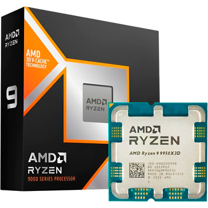 Procesador AMD Ryzen 9 9950X3D | 16 Núcleos | 5.7 GHz | AM5