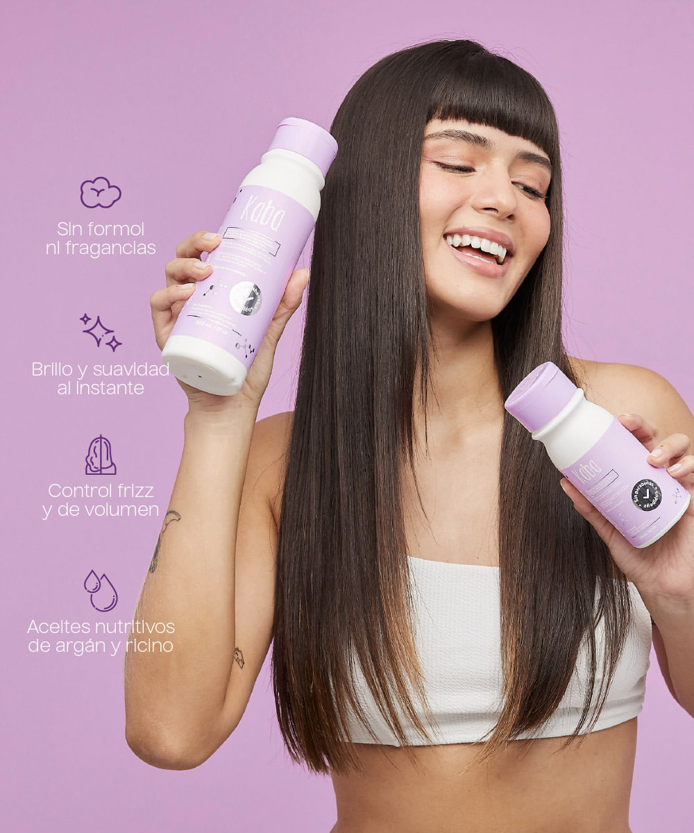 KABA Keratina Alisador Progresivo 500 ml - lateral