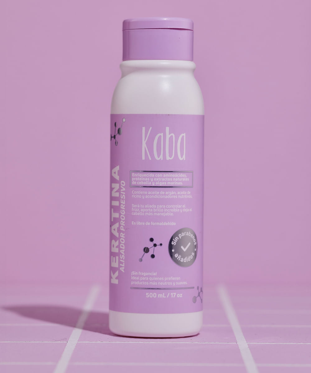 KABA Keratina Alisador Progresivo 500 ml - frente