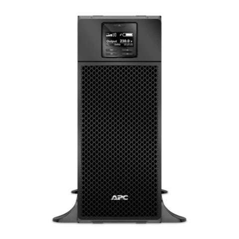 UPS APC Smart-UPS RT 6000VA vista frontal con panel LCD y botones de control