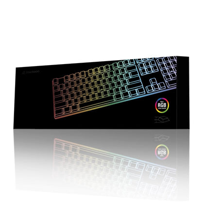 Teclado Gaming Sharkoon PureWriter TKL | Mecánico | RGB | USB | Switch Azul | Inglés