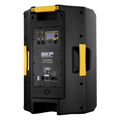 SKP Q15 MK2 parlante profesional activo - detalle de manijas