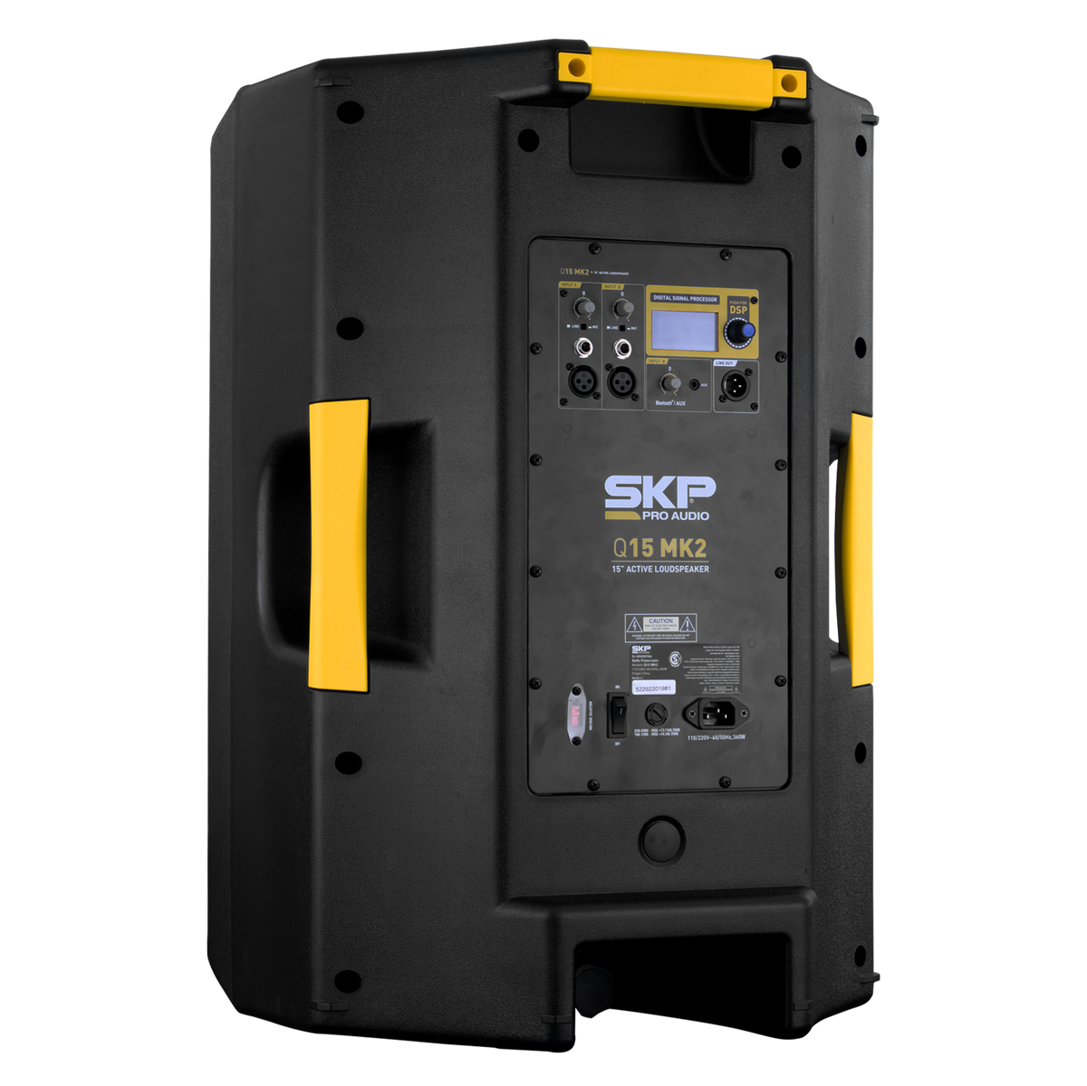 SKP Q15 MK2 parlante profesional activo - vista general